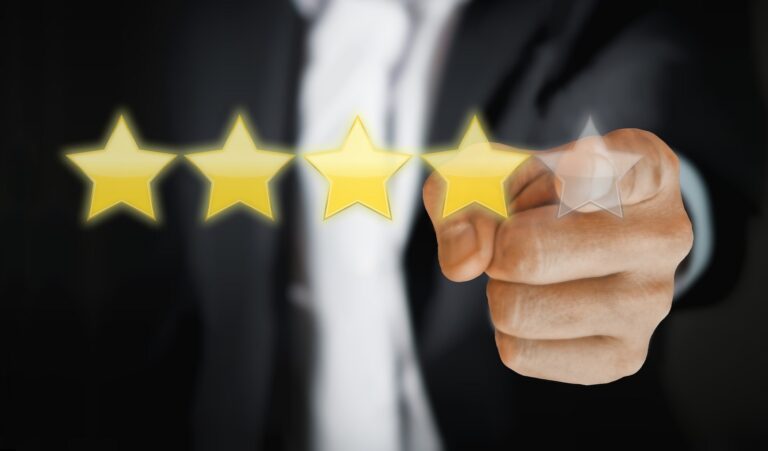 five star reviews: paying for goodwill